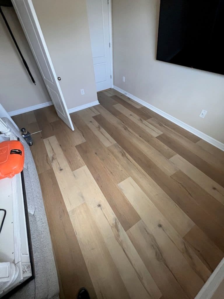 Costa Floors Revamps Room with Luxury Vinyl